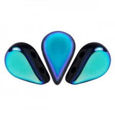 Les perles par Puca® Amos beads Jet ab 23980/28701